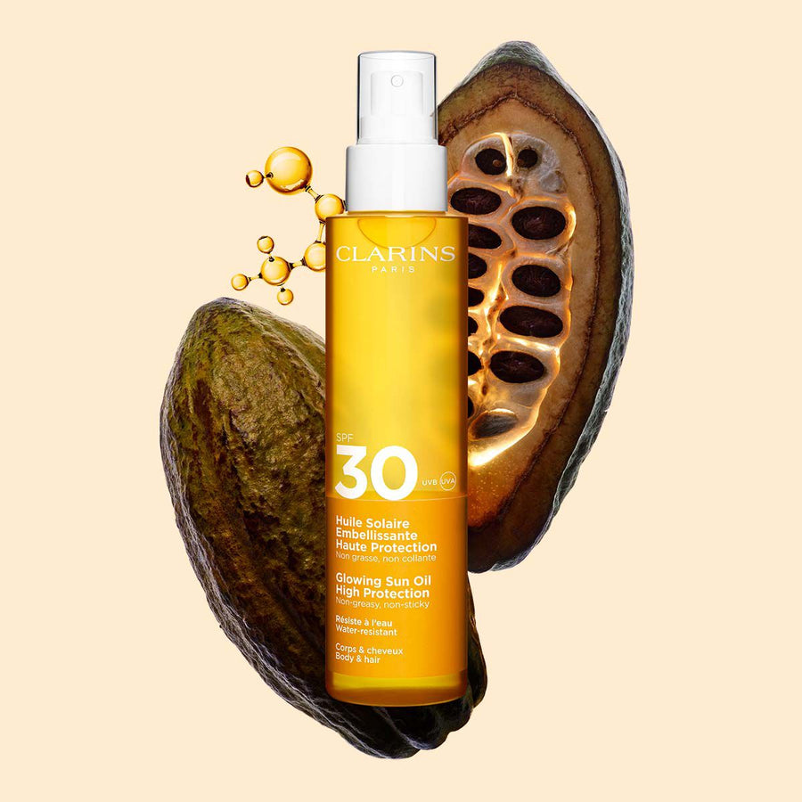 Clarins Beautifying Sun Oil SPF 30 - Image 1