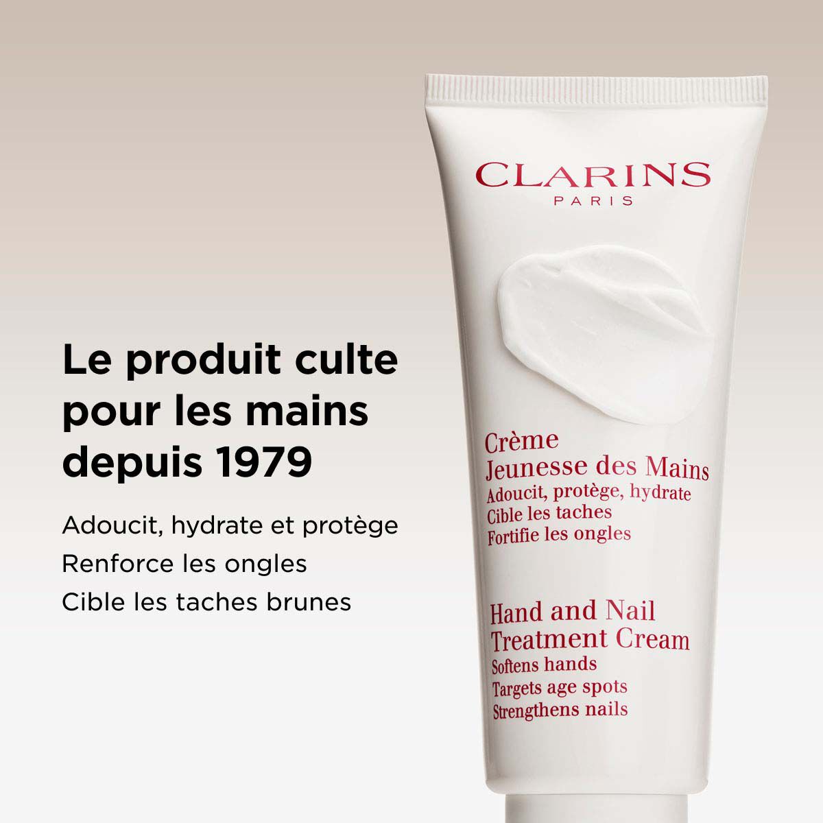 Clarins Shea Butter Hand and Nail Treatment Cream - Image 2