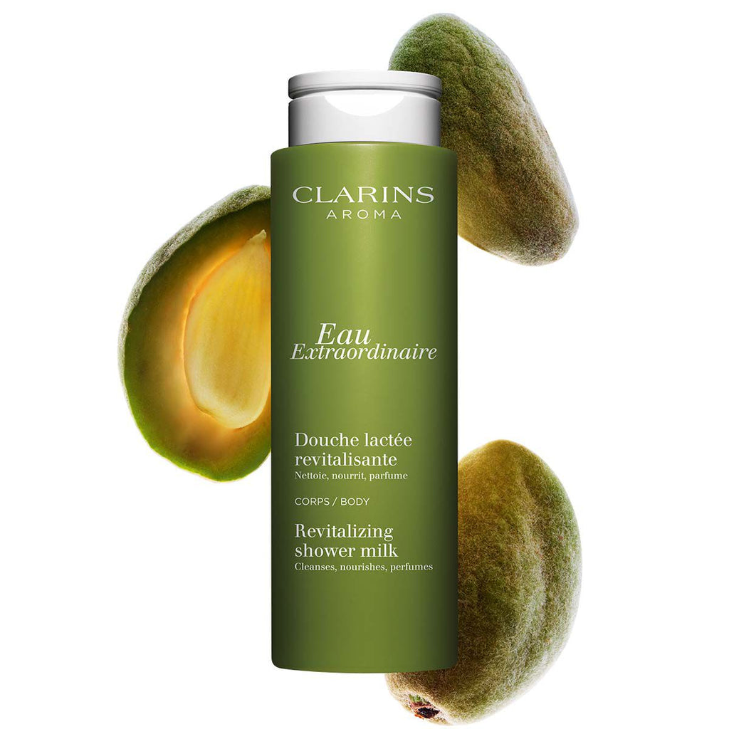 Clarins Eau Extraordinaire Revitalizing Shower Milk - Image 1