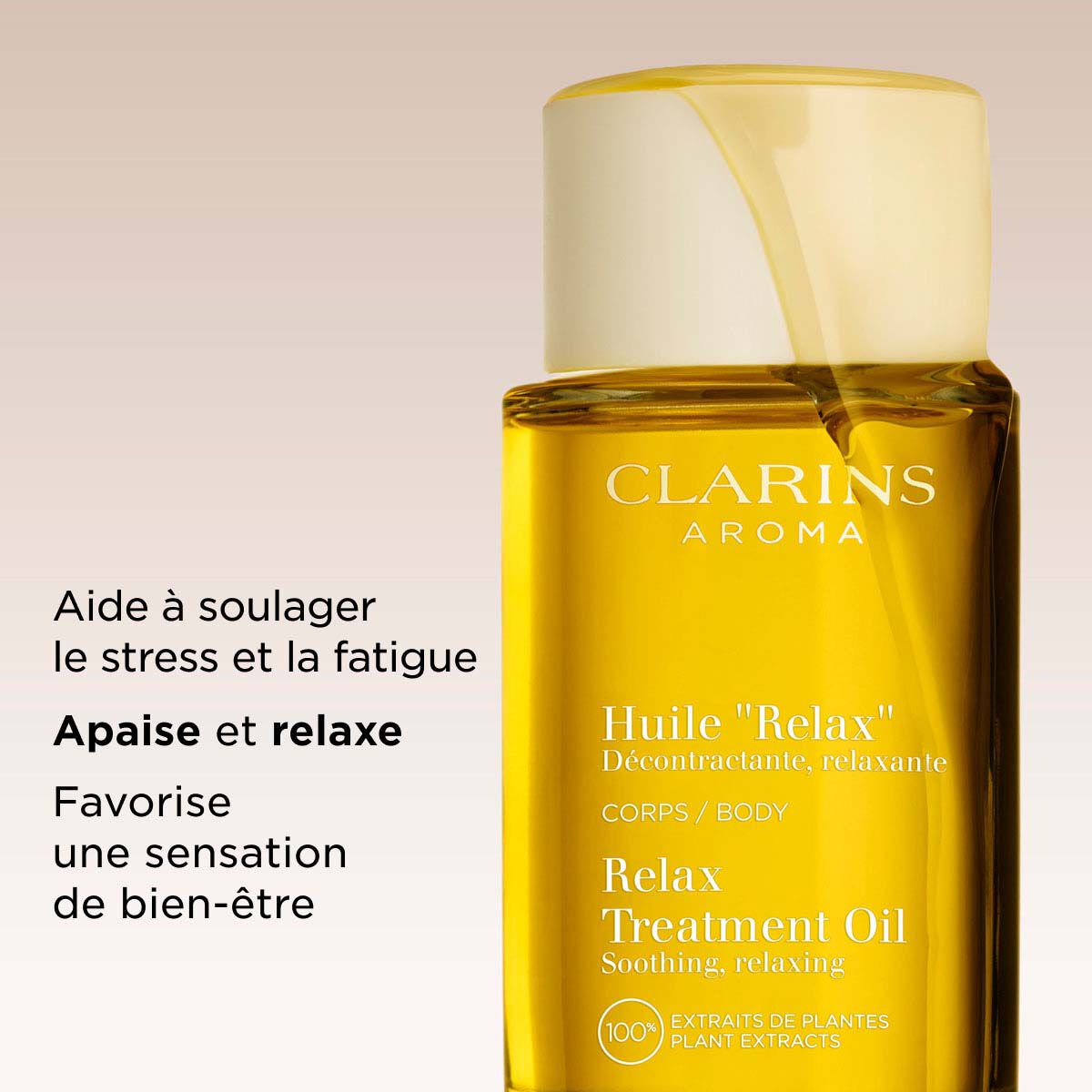 Clarins Relax Plant Extract Body Treatment Oil - Image 2