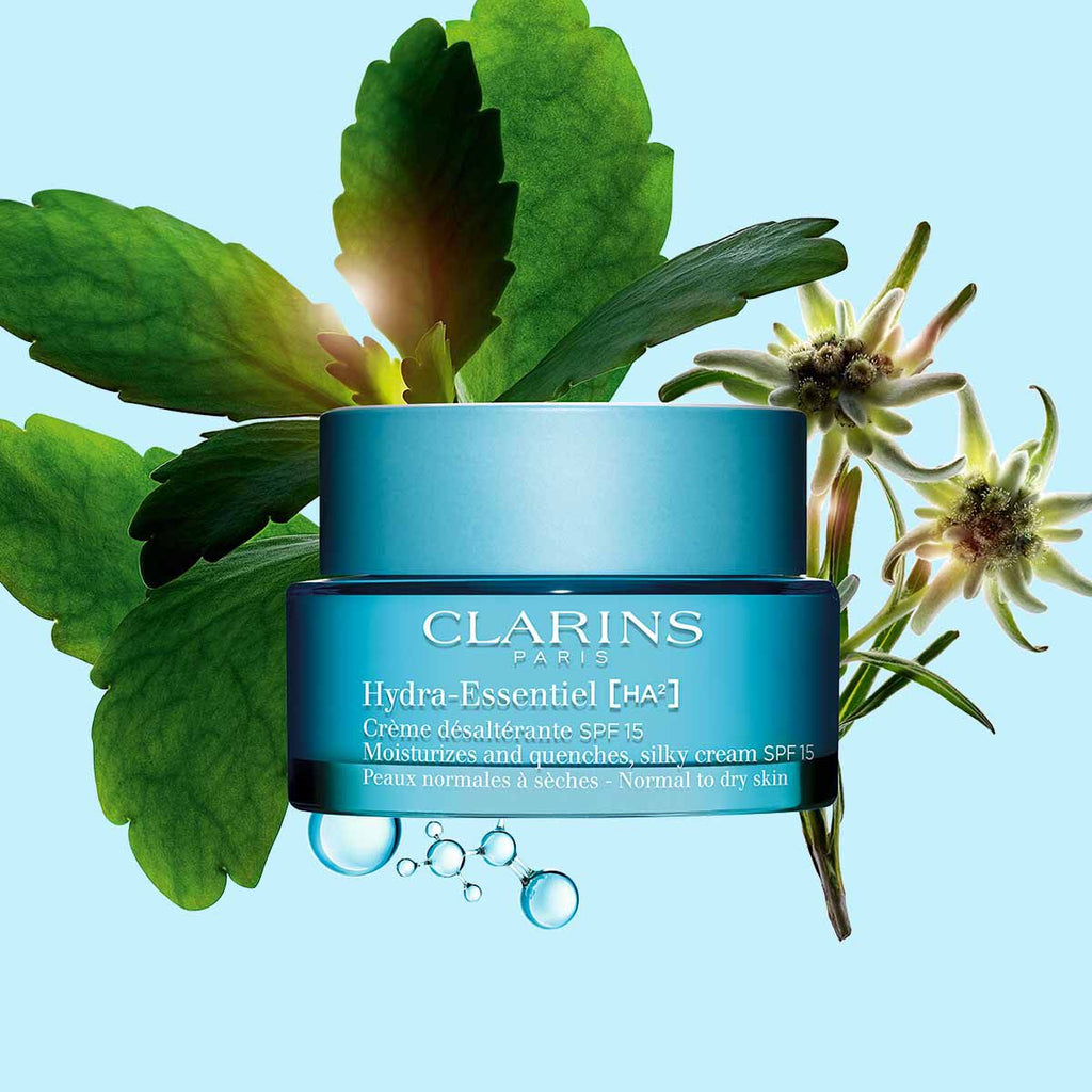 Clarins Hydra-Essentiel Hyaluronic Acid Face Cream SPF 15 - Image 1