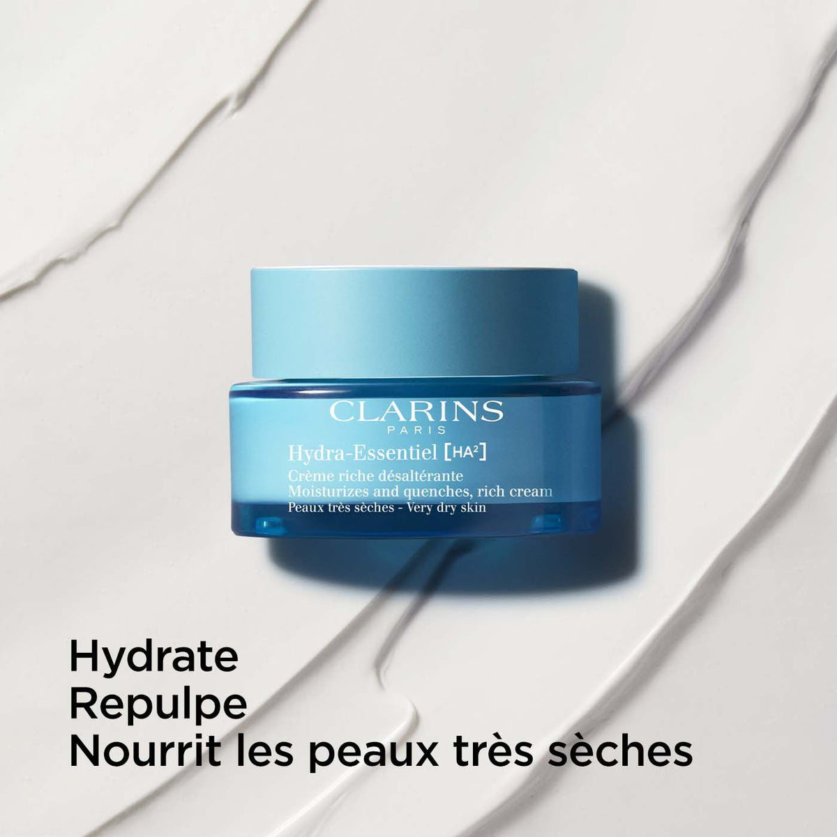 Clarins Hydra-Essentiel Hyaluronic Acid Face Cream for Very Dry Skin - Image 2