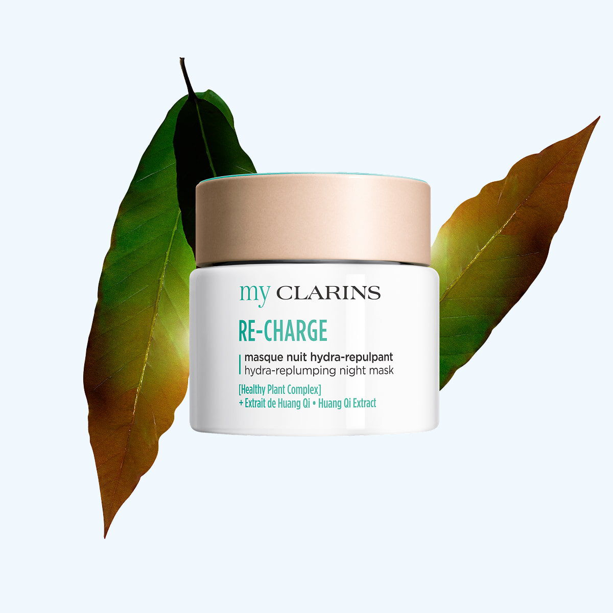 Clarins RE-CHARGE Hydrating Plumping Night Mask for Young Skin - Image 1