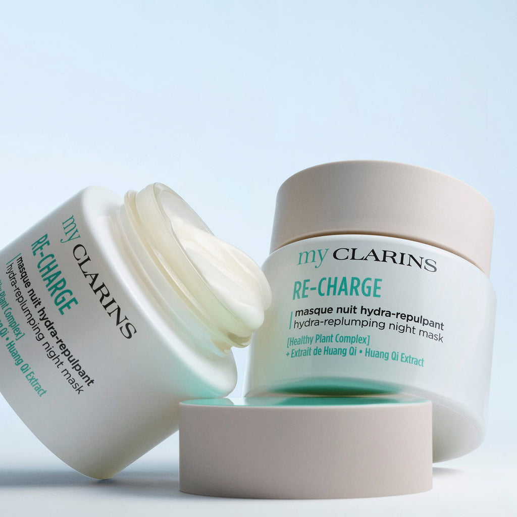Clarins RE-CHARGE Hydrating Plumping Night Mask for Young Skin - Image 2