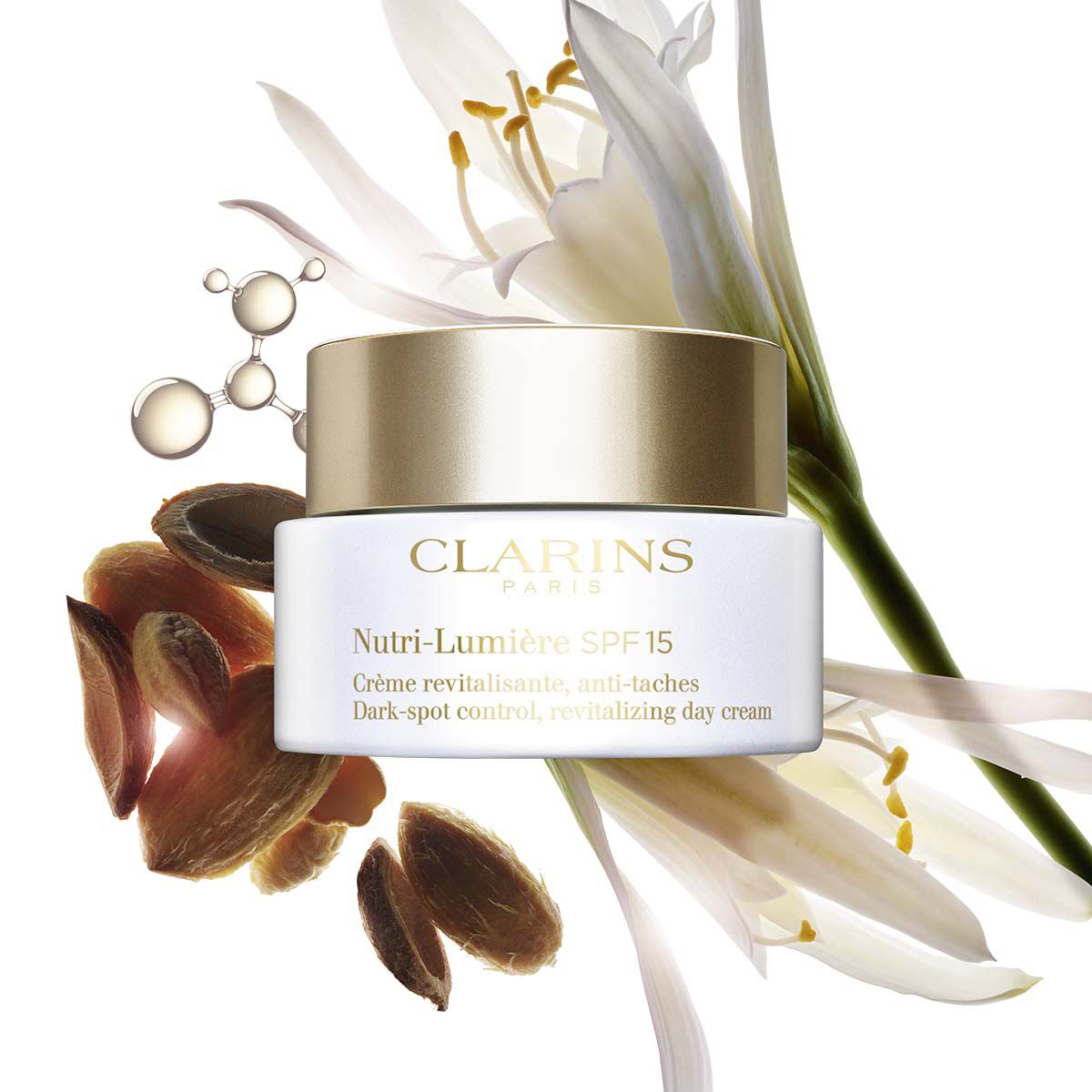 Clarins Nutri-Lumiere Anti-Ageing Dark Spot Cream SPF 15 - Image 1