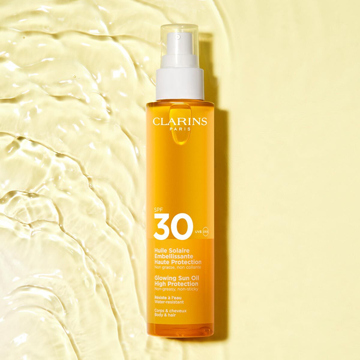 Clarins Beautifying Sun Oil SPF 30 - Image 2