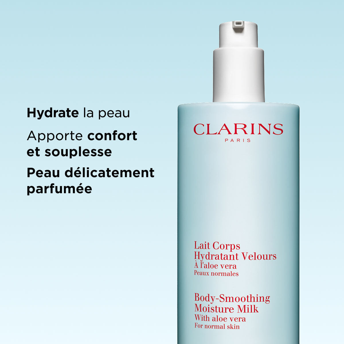 Clarins Aloe Vera Moisturizing Body Lotion - Image 2