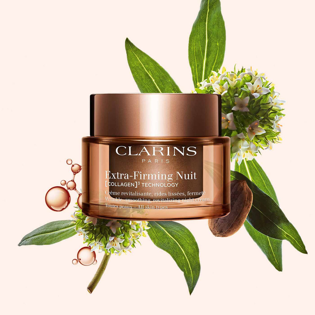 Clarins Extra-Firming COLLAGEN3 Anti-Ageing Night Cream - Image 1