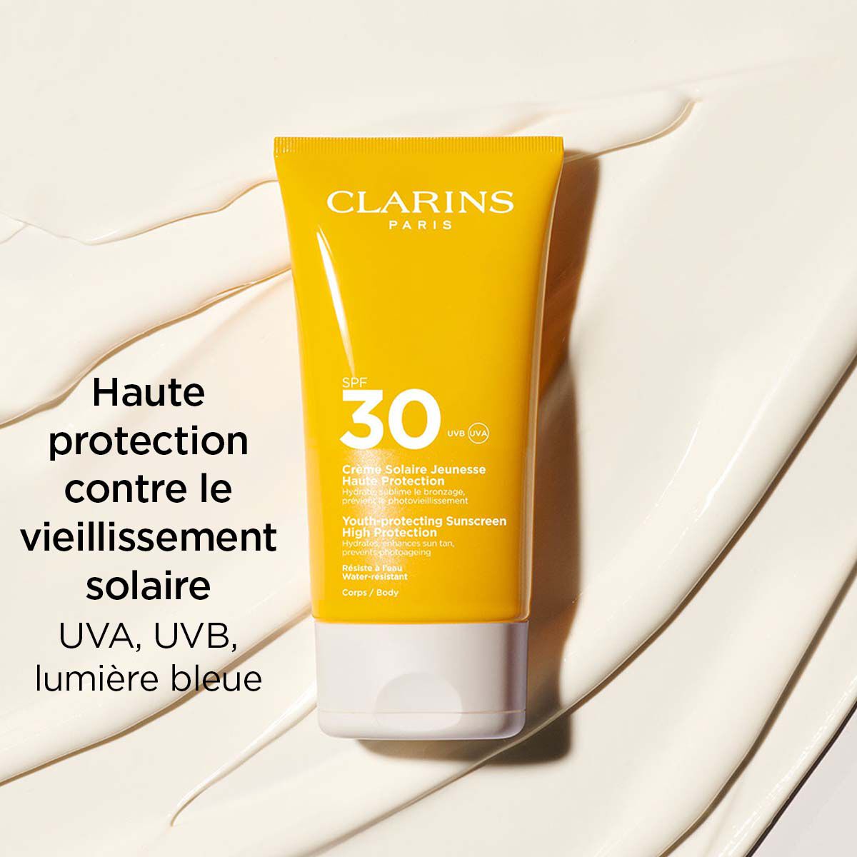 Clarins Youth-Protecting Body Sunscreen SPF 30 - Image 2