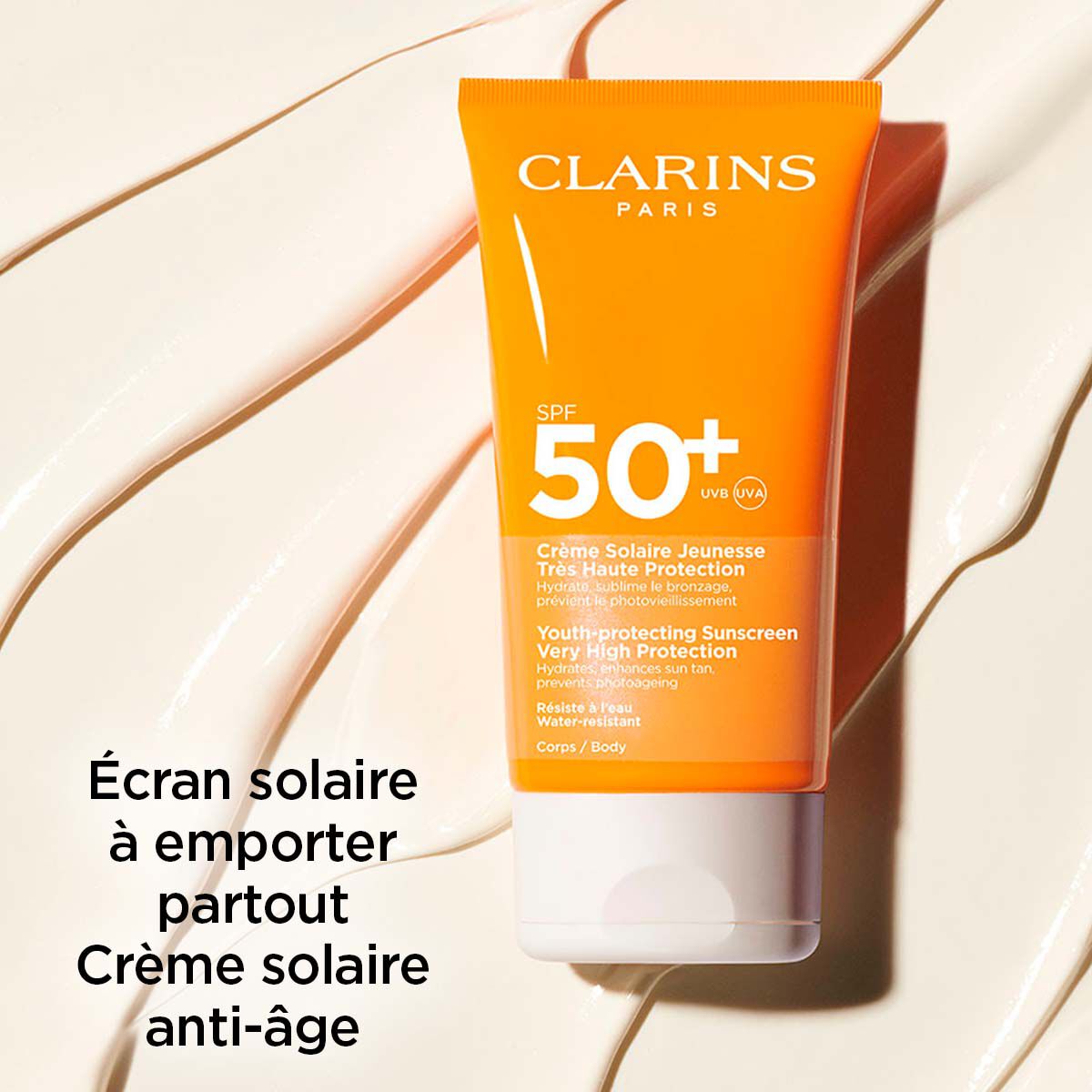 Clarins Youth-Protecting Body Sunscreen SPF 50+ - Image 2
