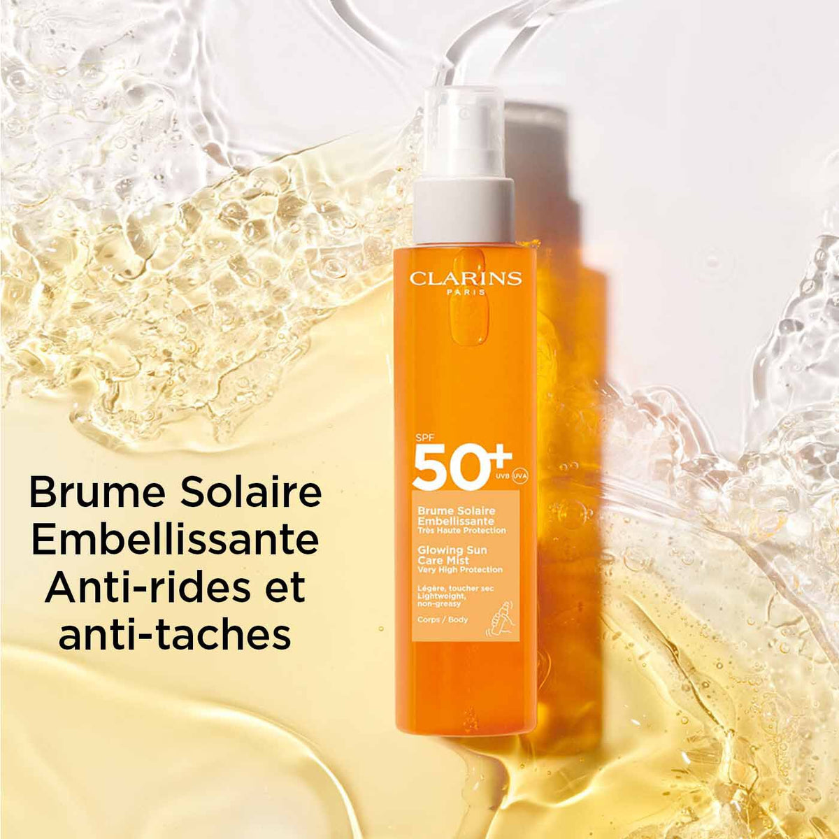 Clarins Beautifying Body Sun Mist SPF 50+ - Image 2