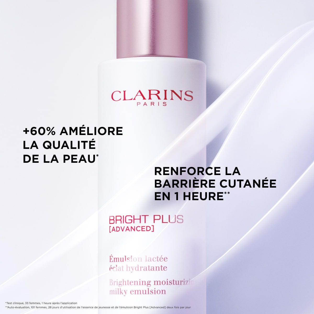 Clarins Bright Plus Advanced Radiance and Dark Spot Emulsion - Image 2