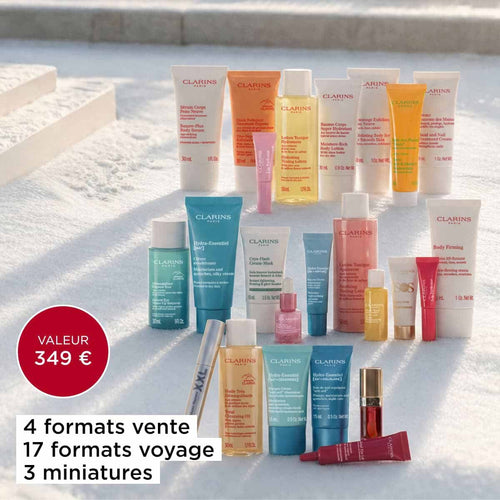 Clarins 24-Day Skincare and Makeup Advent Calendar - Image 2
